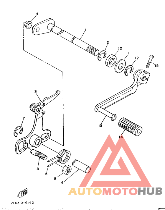 Вал переключения