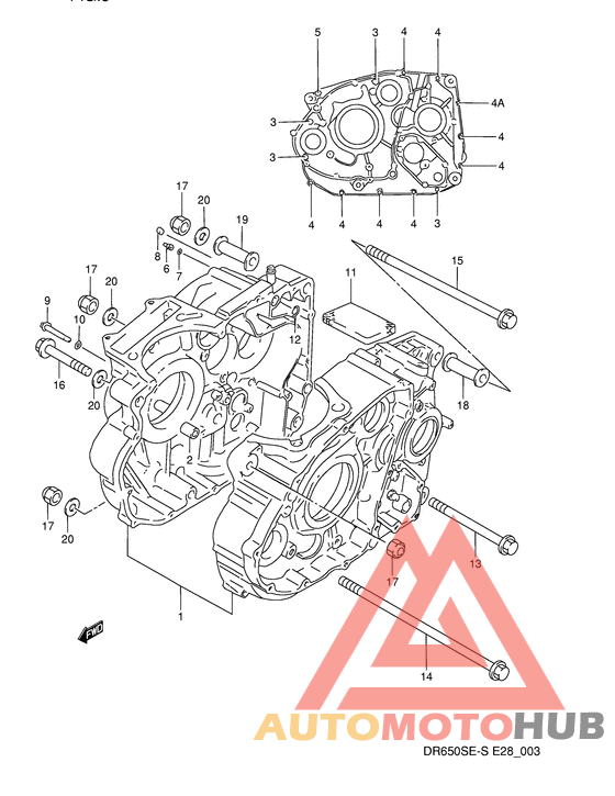 Картер двигателя