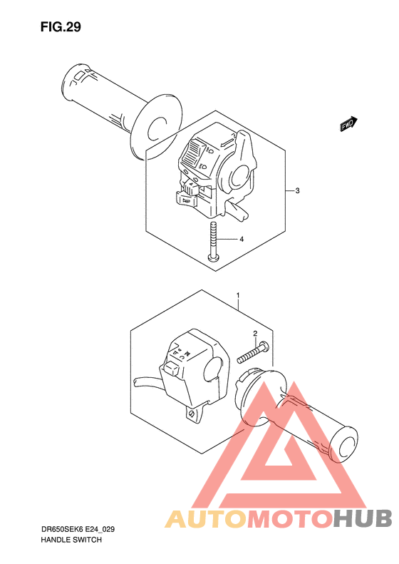 Рулевой переключатель