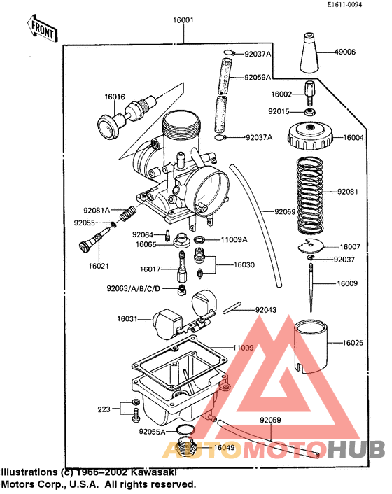 Carburetor assy