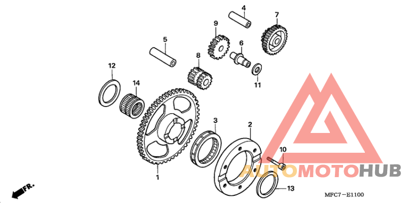 Муфта стартера