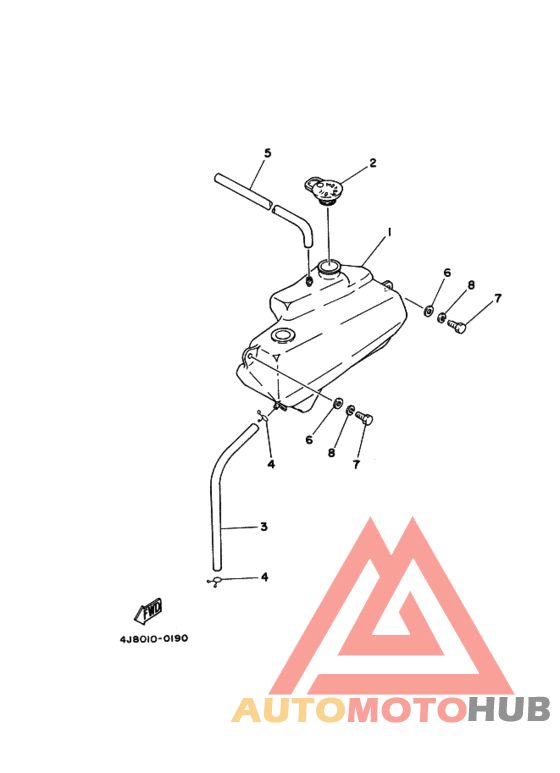 Oil tank assy