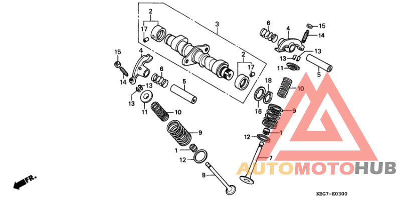 Распред вал/клапана
