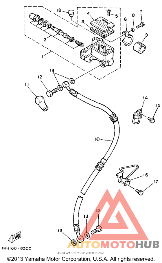 Front master cyinder