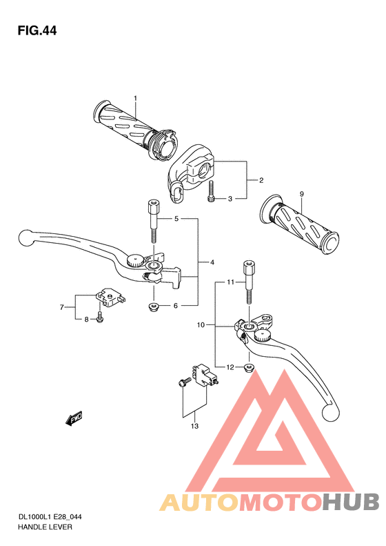 Рулевой рычаг