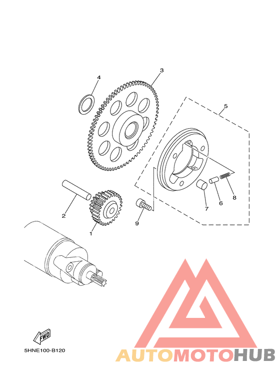 Муфта стартера