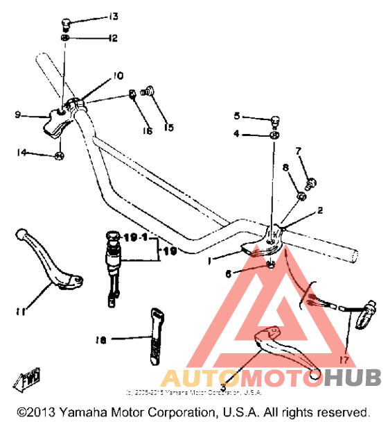 Handle switch - lever