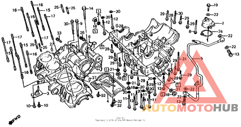 Картер двигателя
