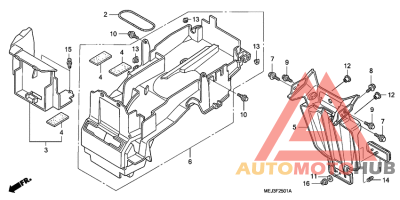 Заднее крыло