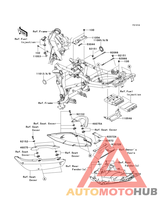 Frame fittings(jkaex650aba022144-)