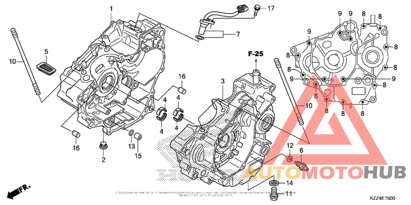 Картер двигателя