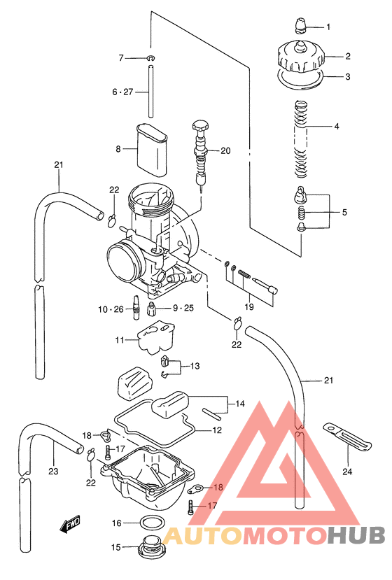 Carburetor assy