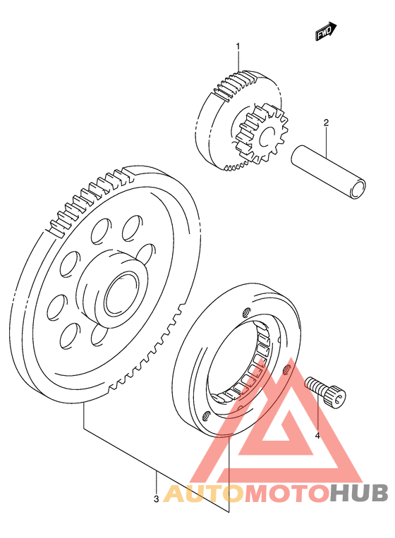 Муфта стартера