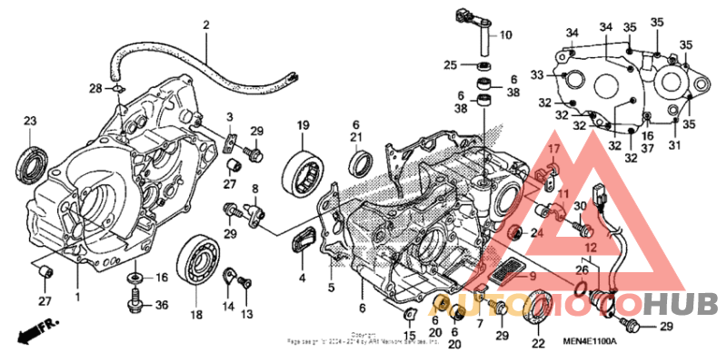Картер двигателя