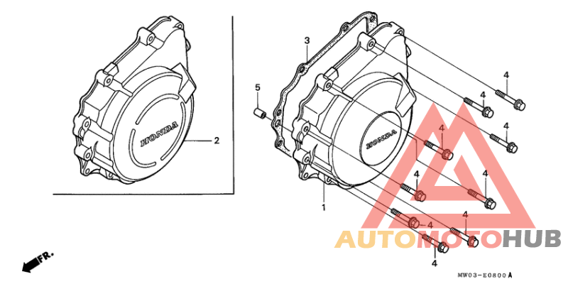Крышка генератора