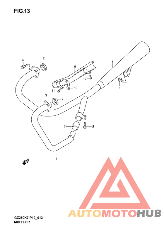 Muffler comp