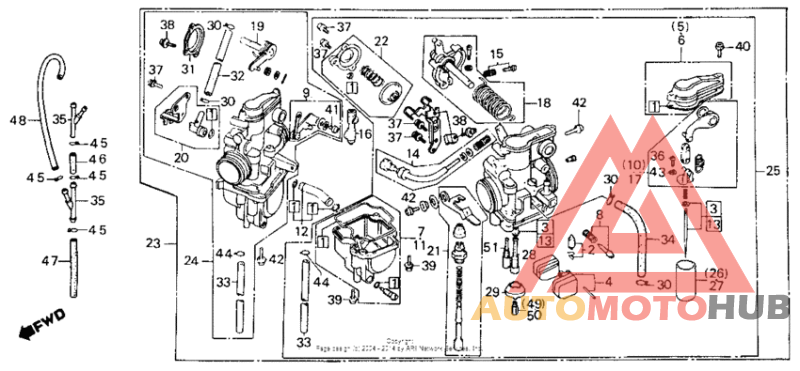 Ac carburetor 84-85
