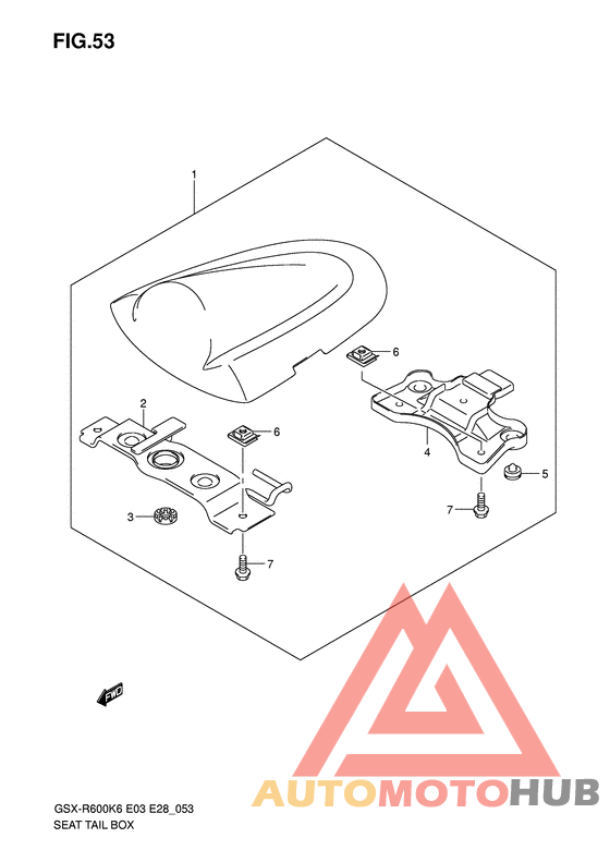 Seat tail box