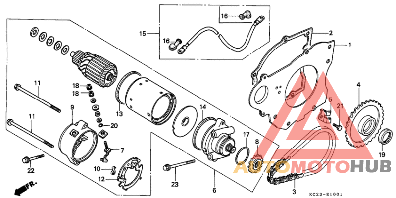 Стартерный мотор