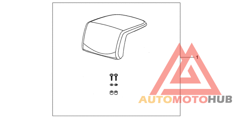Top box pillion pad