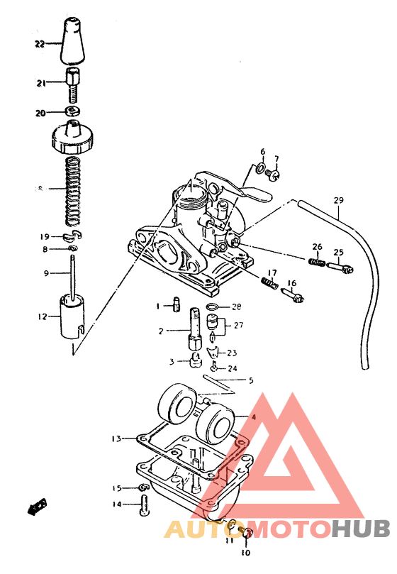 Carburetor assy