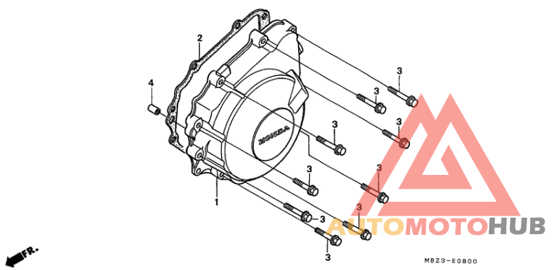 Крышка генератора