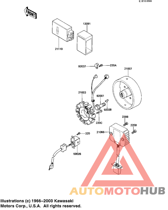 Ignition/generator/regulator