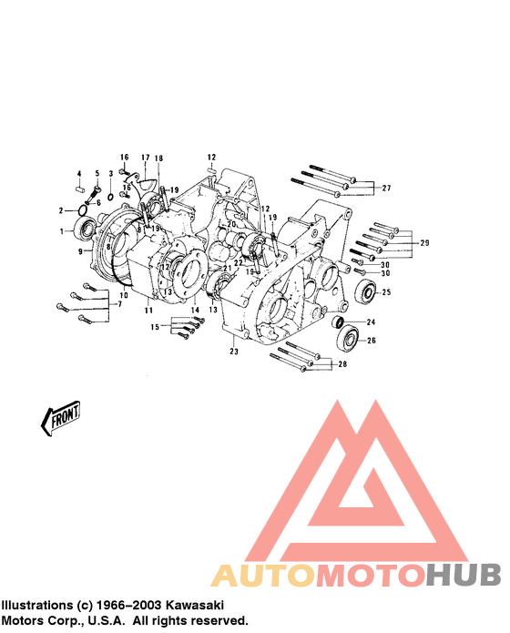 Картер двигателя