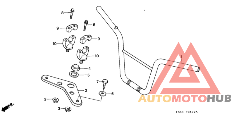 Handle pipe/top bridge