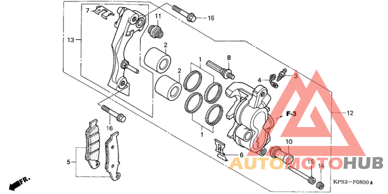 Передний суппорт