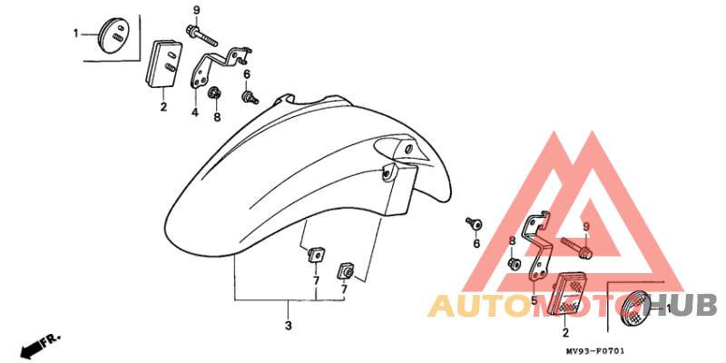 Переднее крыло