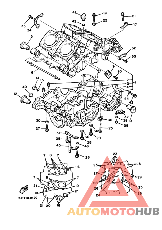 Картер двигателя