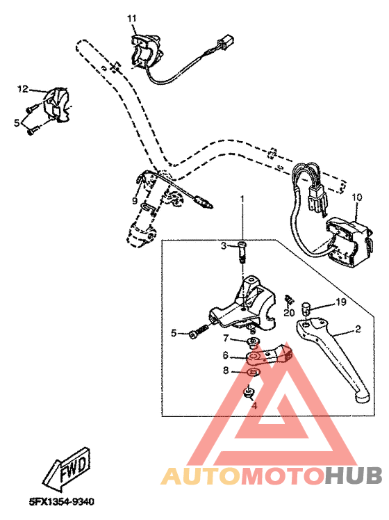 Interruptor de manija . palanc