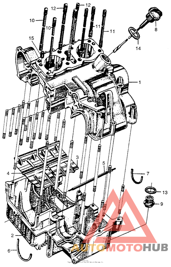 Картер двигателя