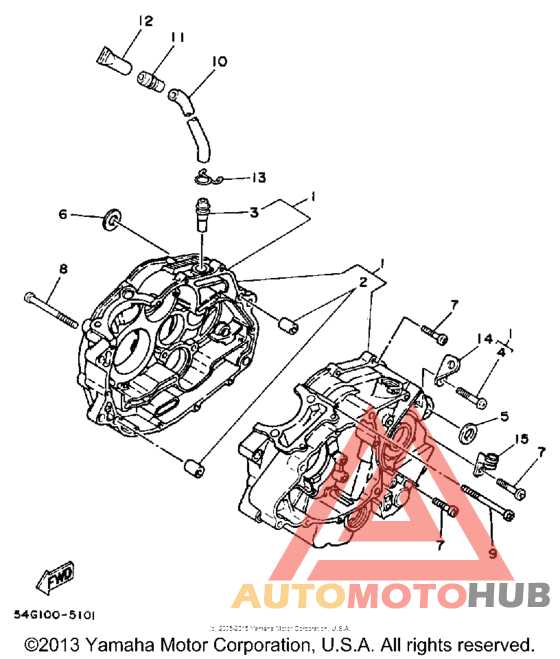 Картер двигателя