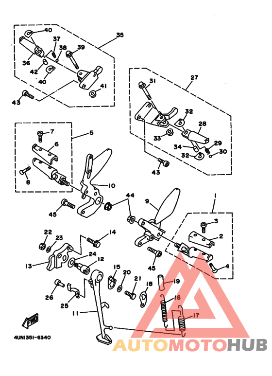 Support & repose pied