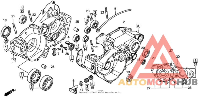 Crankcase 90-91