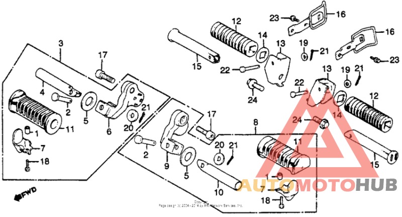 Footpegs