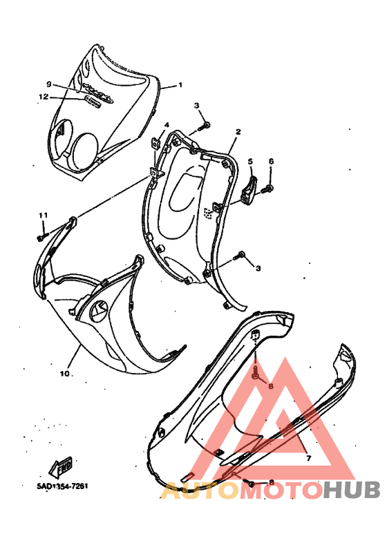 Щиток облицовочный