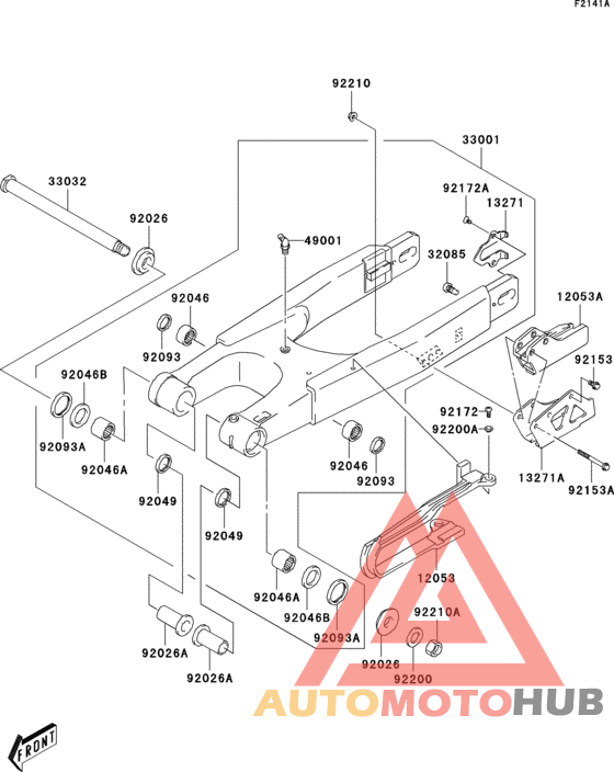 Swingarm(klx400-b2)