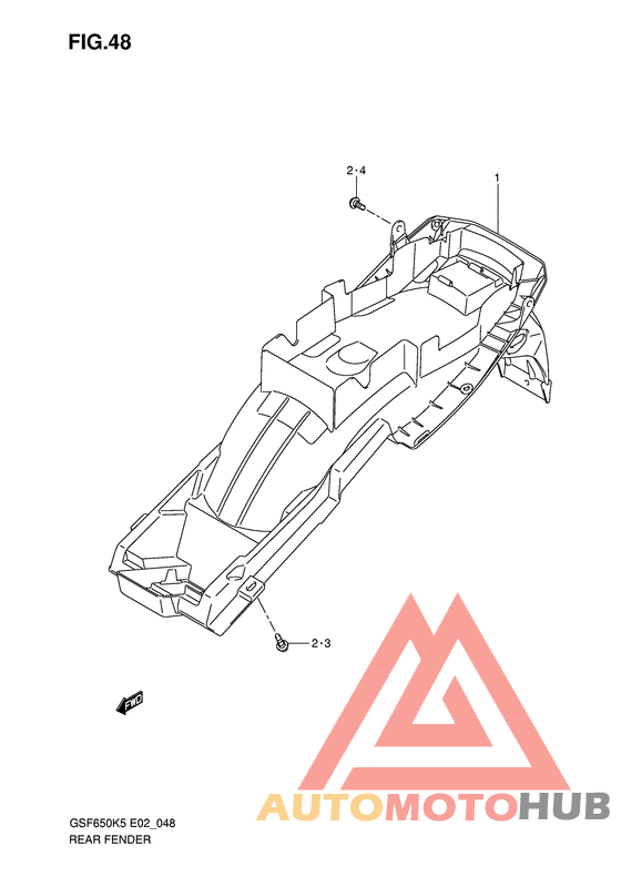 Заднее крыло