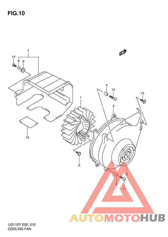 Вентилятор охлаждения
