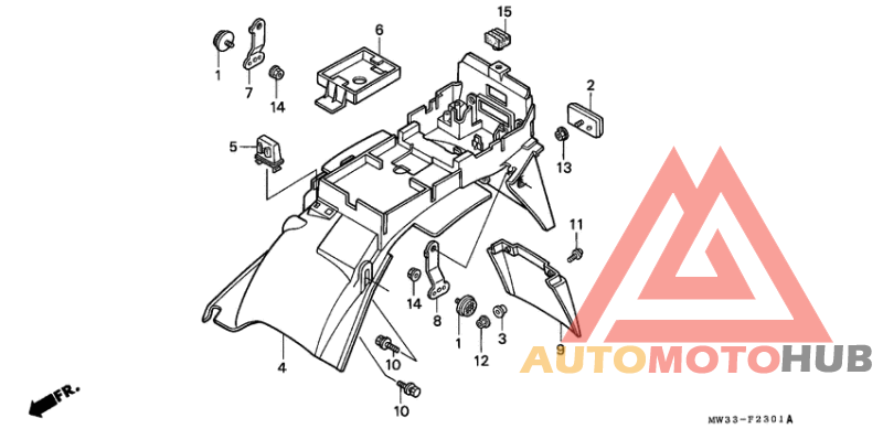Заднее крыло