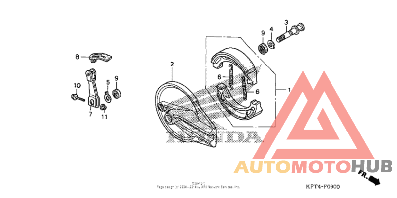 Задний тормоз