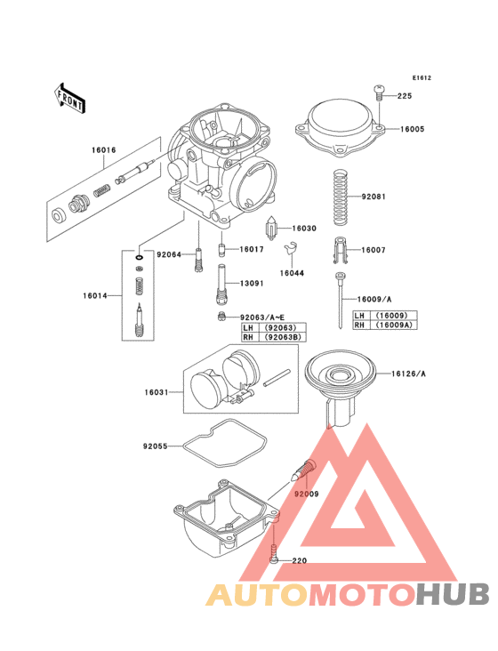 Карбюратор в разборе