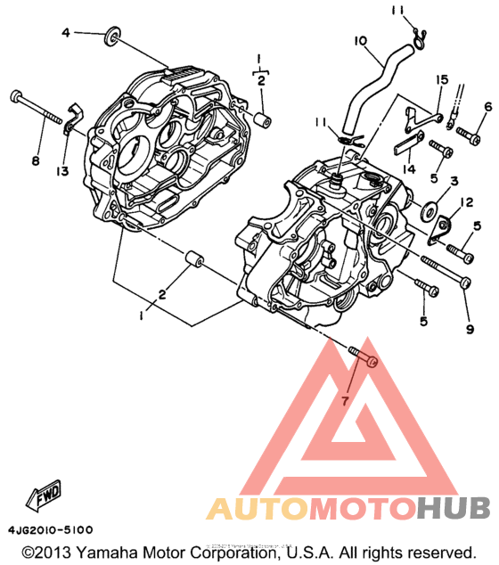 Картер двигателя
