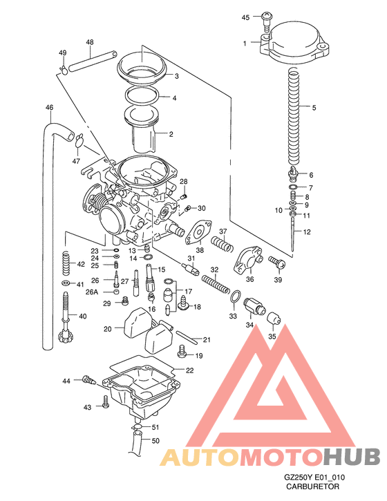 Carburetor assy