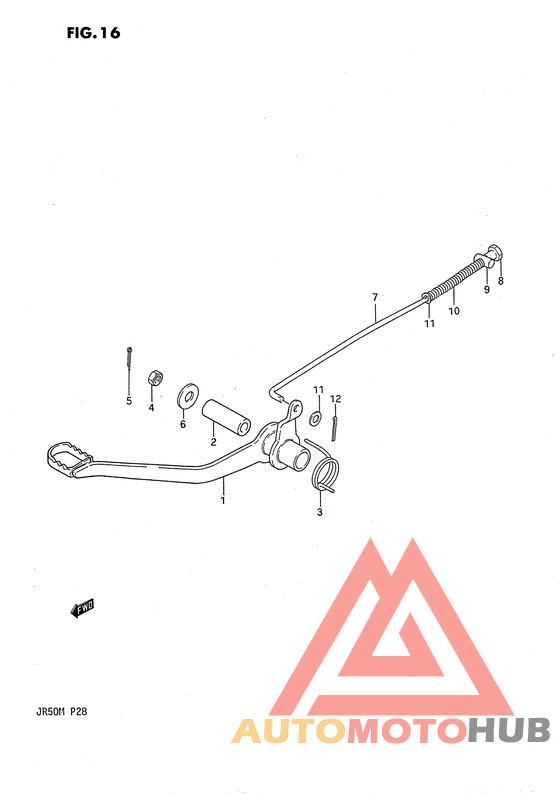 Передний суппорт