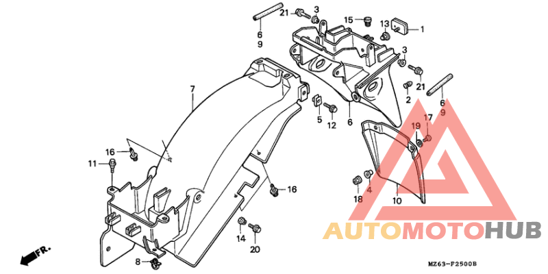 Заднее крыло