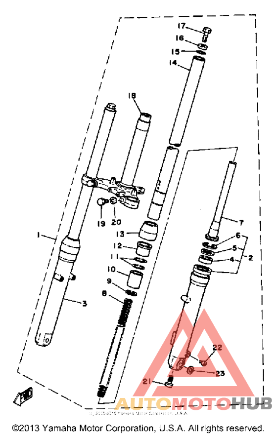 Передняя вилка